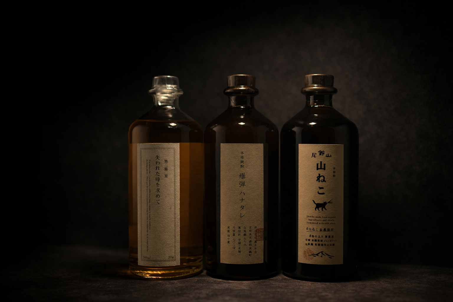 焼酎ラインナップ